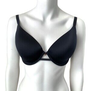 Rihanna Savage X Fenty Bra Black T-shirt Underwire 36DDD
